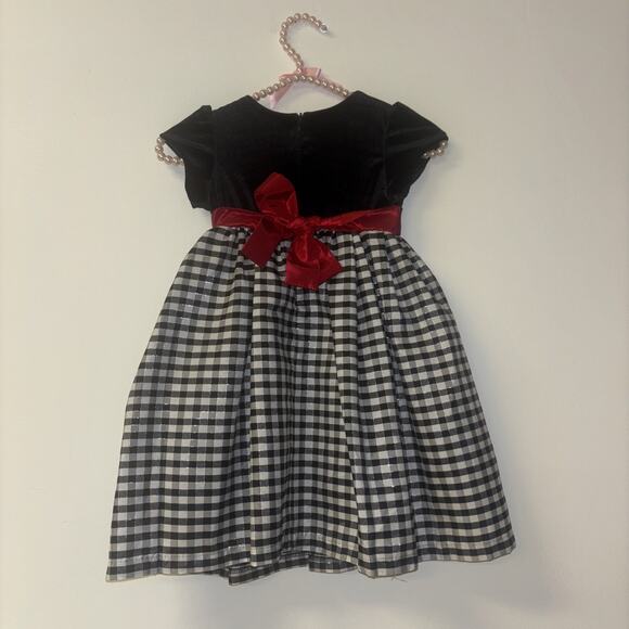 Fairy Pageant Dress Girl Sz 2 Rhinestone Velvet Layered Lined Princess Purpl VTG - Picture 6 of 8